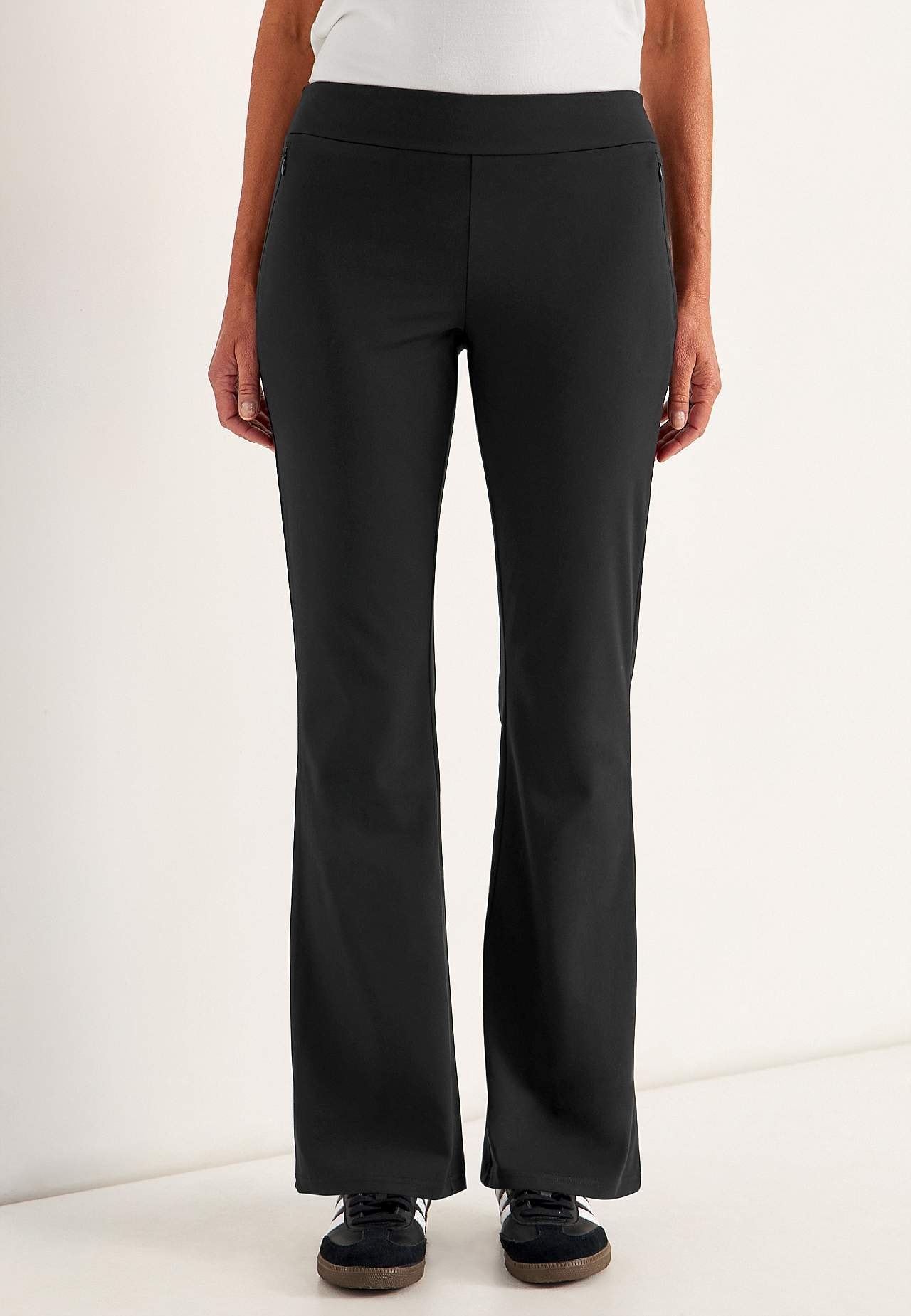 Diverse en bootcut jersey broek Daria