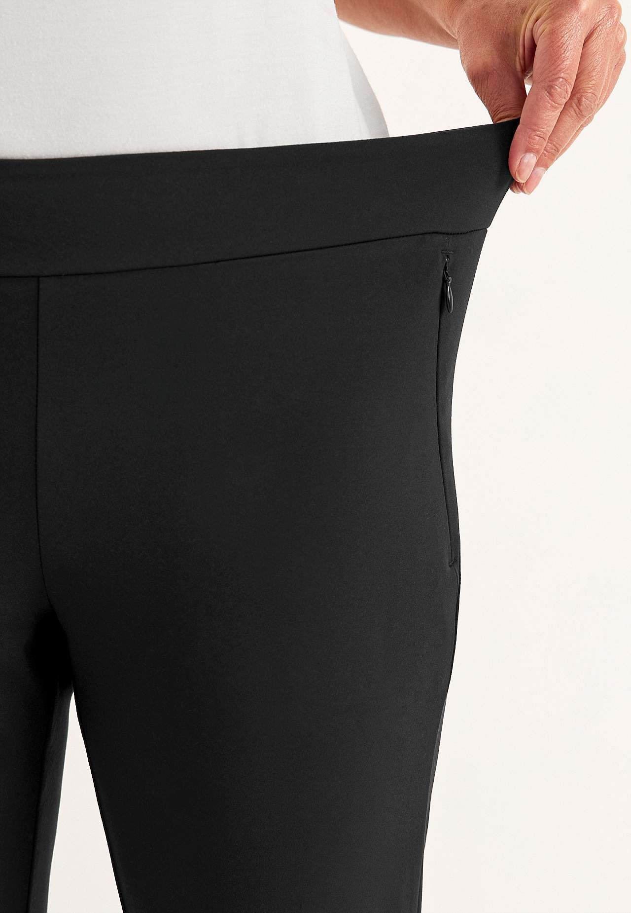 Diverse en bootcut jersey broek Daria