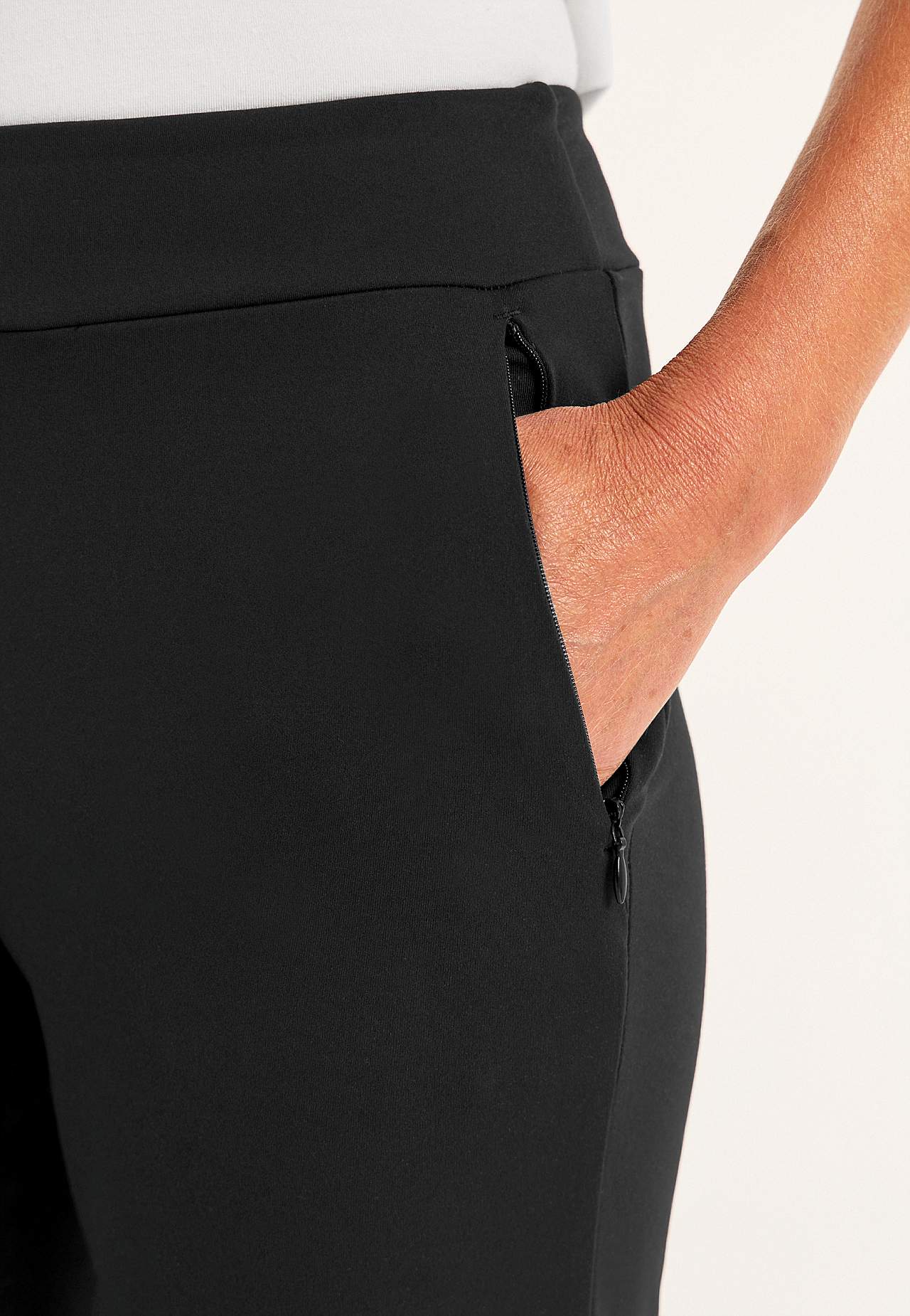 Diverse en bootcut jersey broek Daria