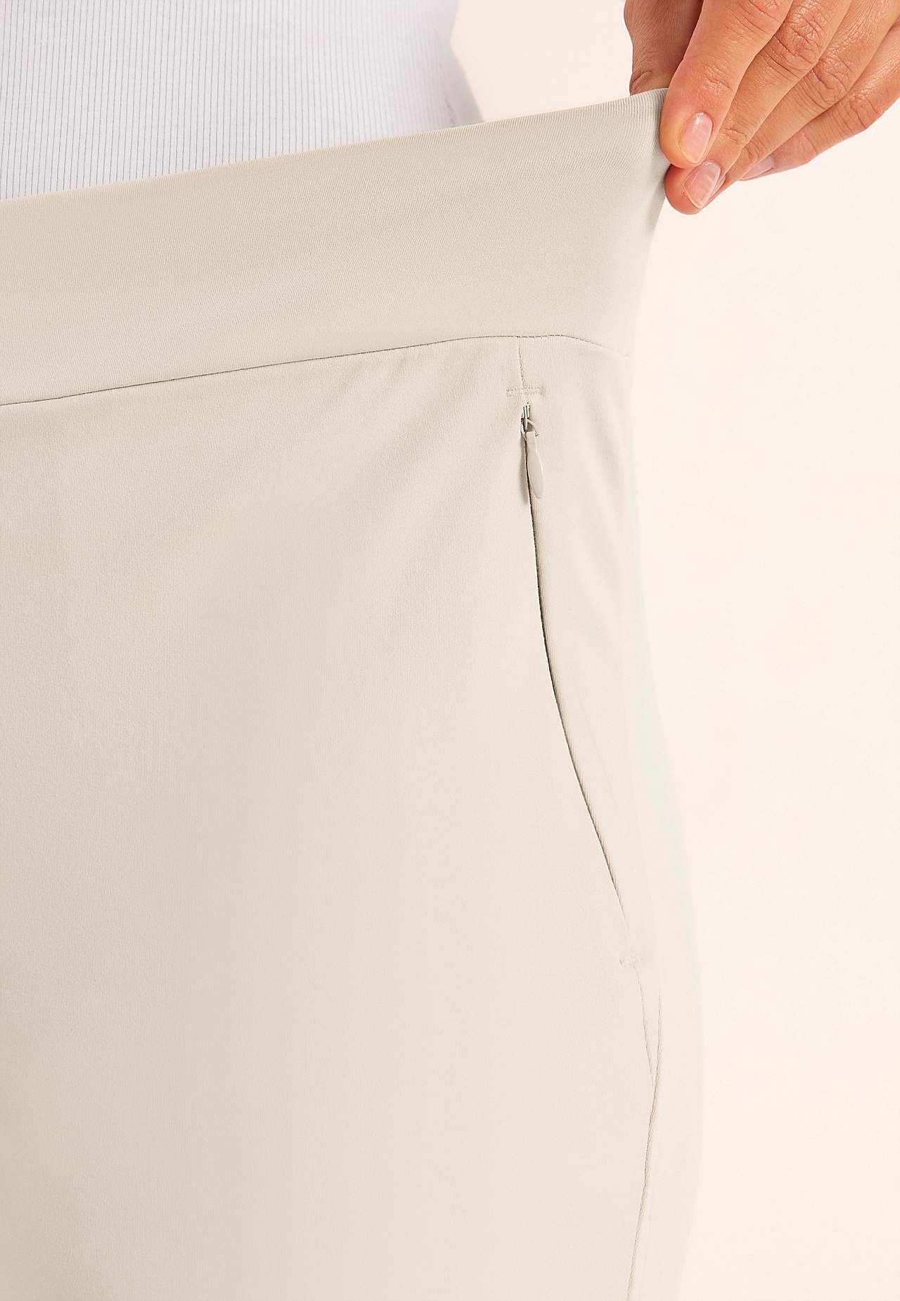 Diverse en bootcut jersey broek Daria