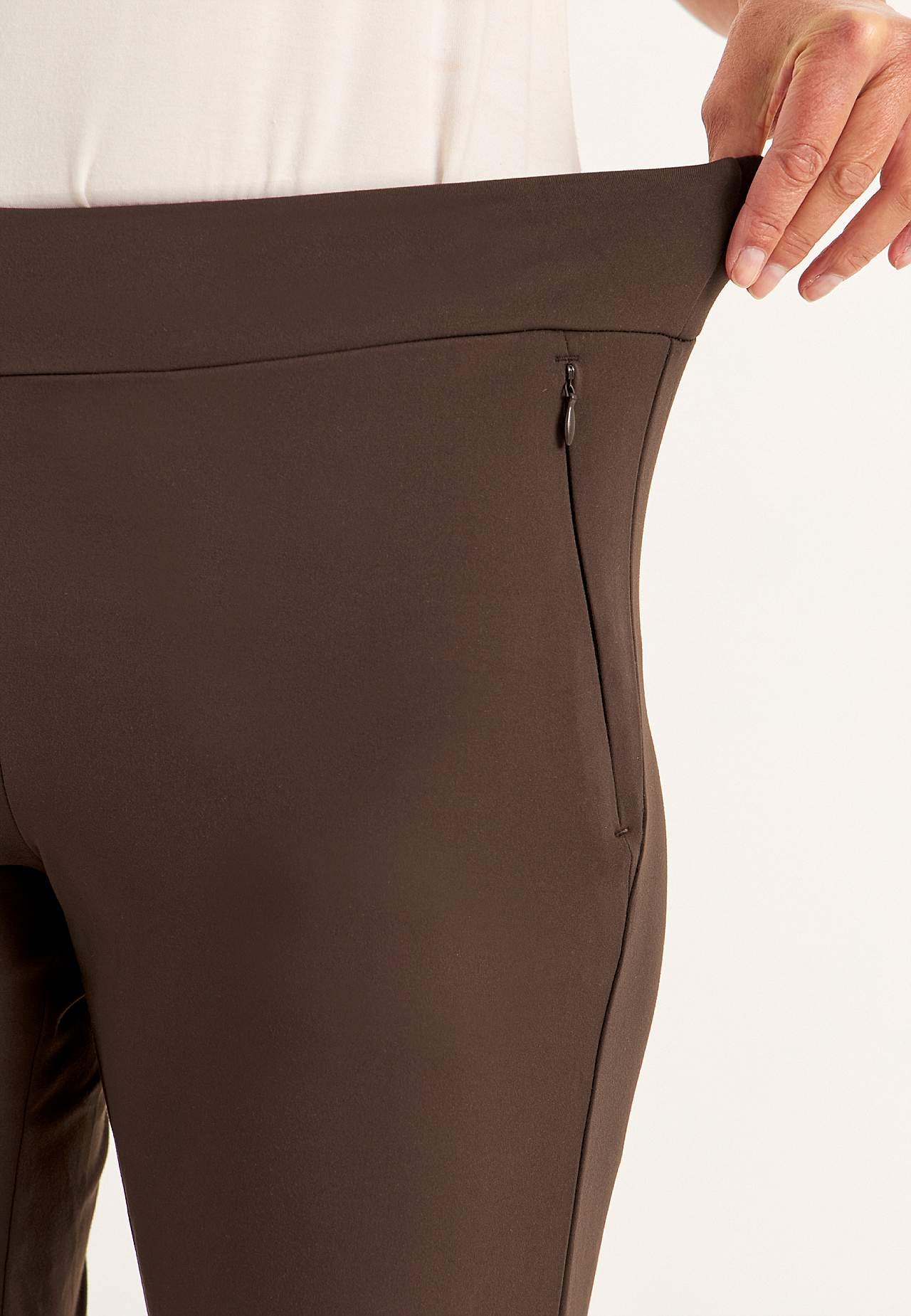 Diverse en bootcut jersey broek Daria