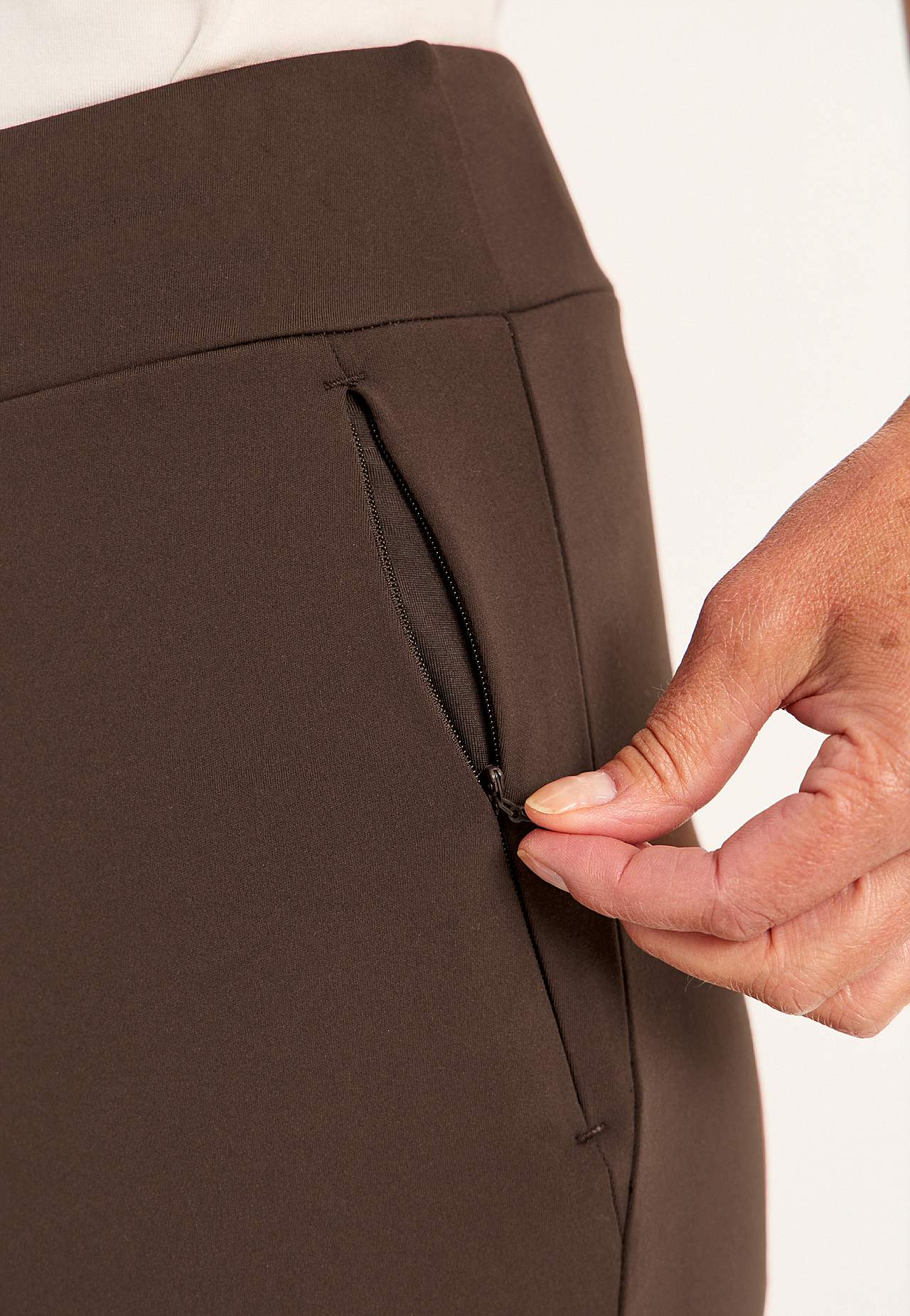 Diverse en bootcut jersey broek Daria