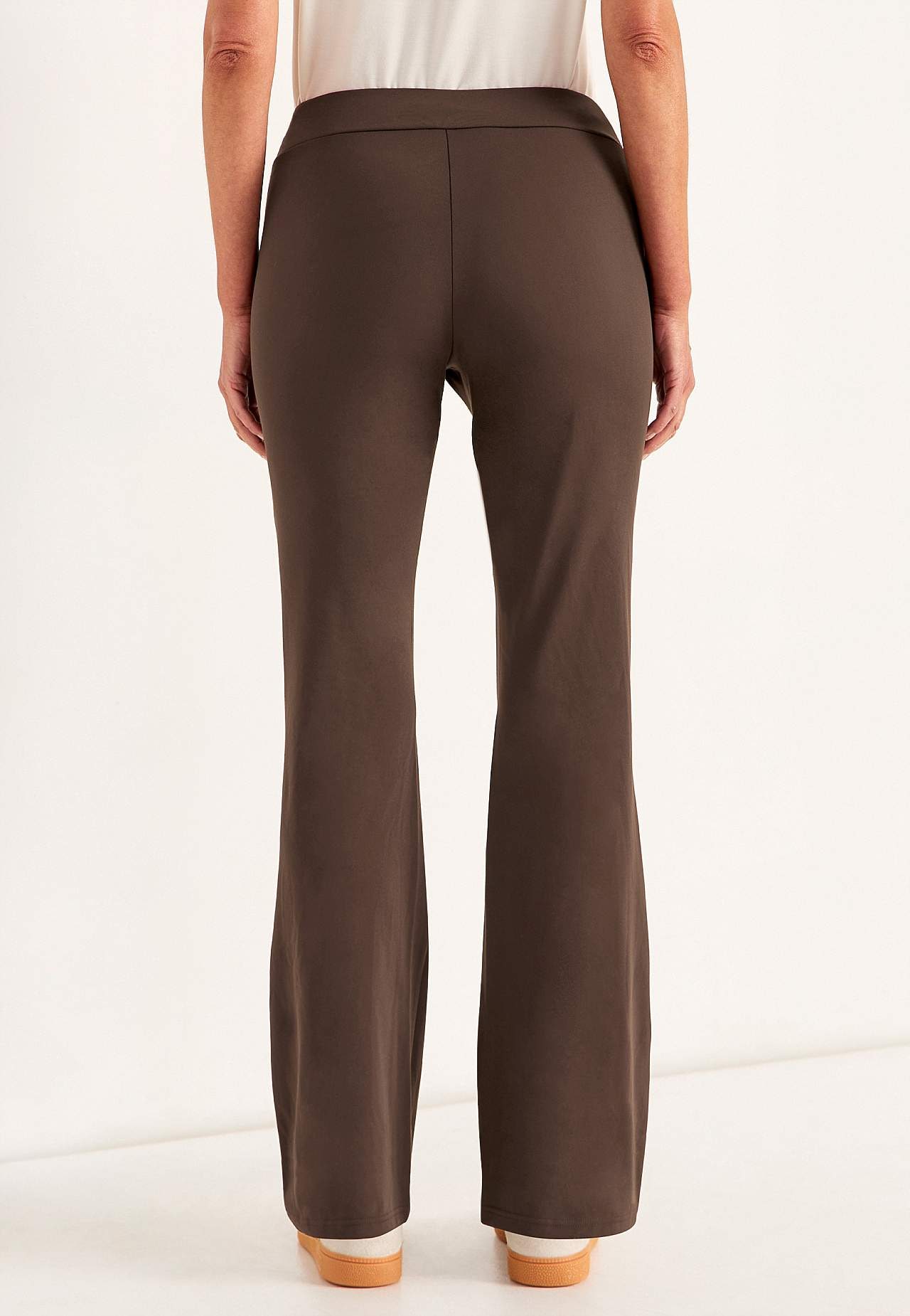 Diverse en bootcut jersey broek Daria