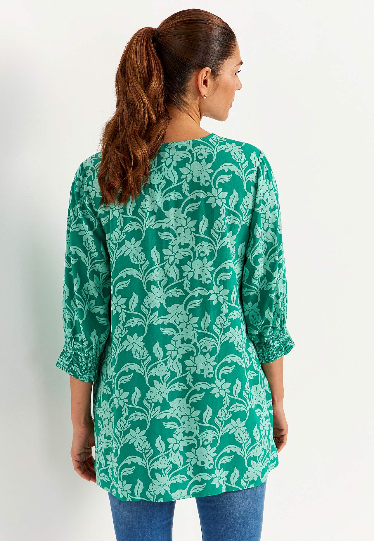 Patroonvormige tuniek