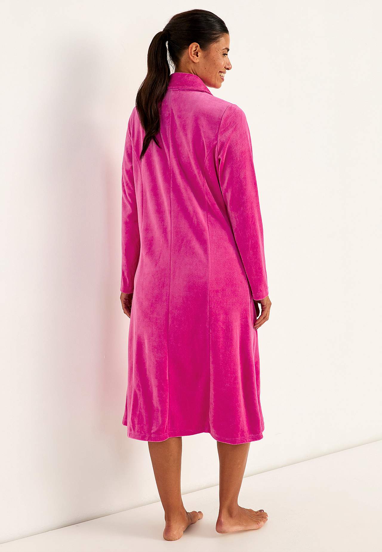 Verlours gewaad Wilma