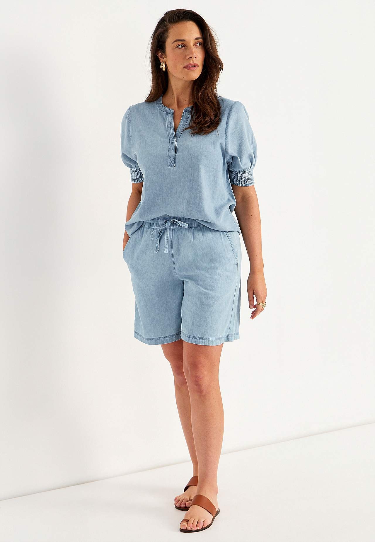 Super zachte jeansshort