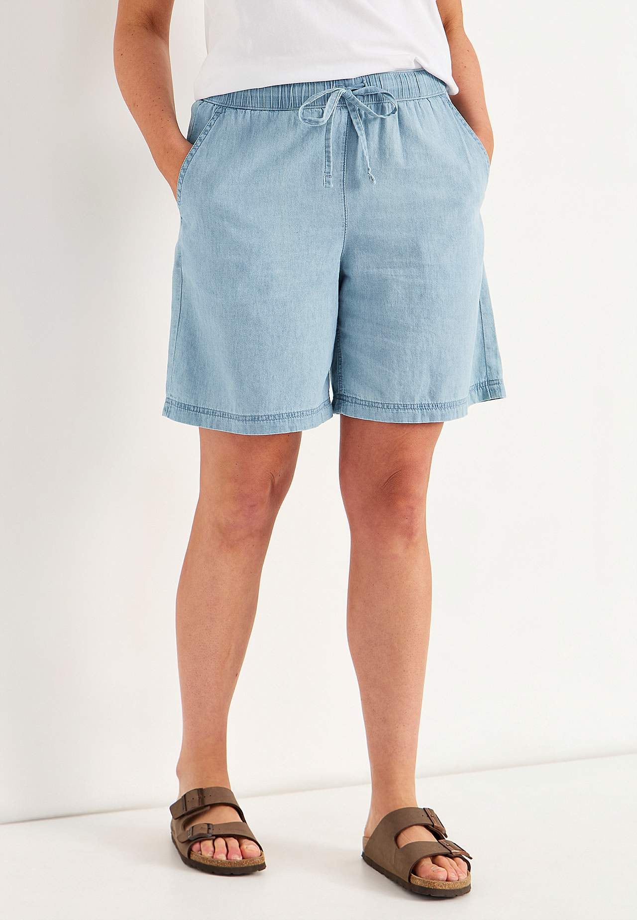 Super zachte jeansshort