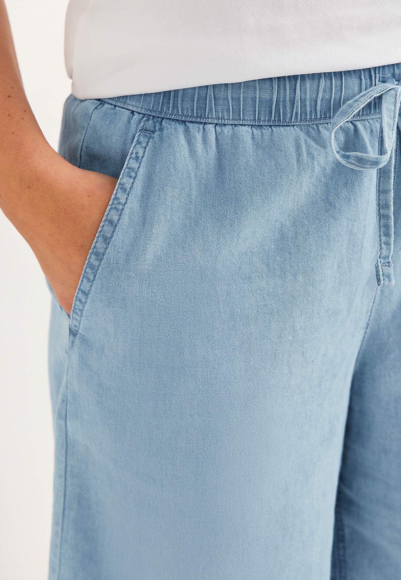 Super zachte jeansshort