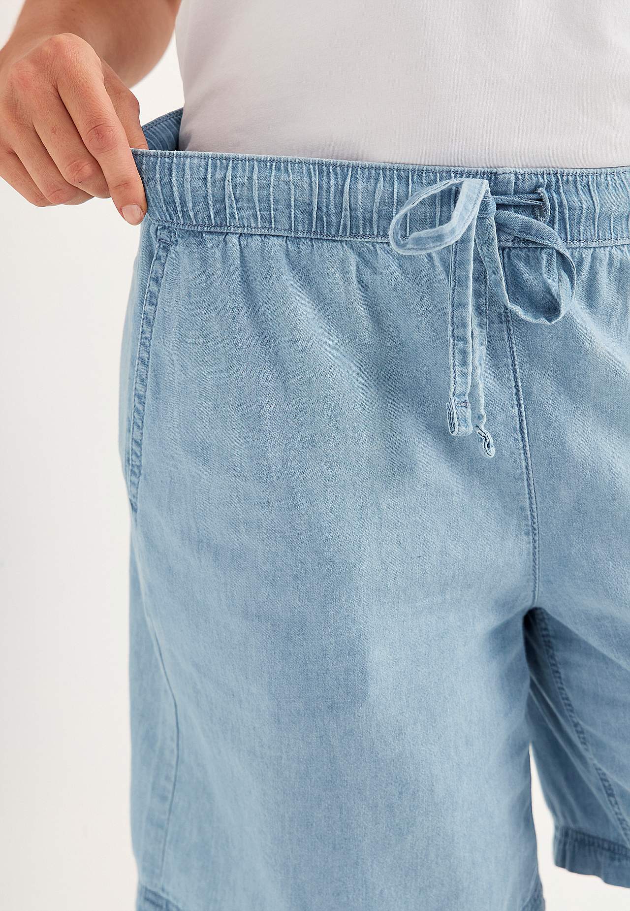 Super zachte jeansshort