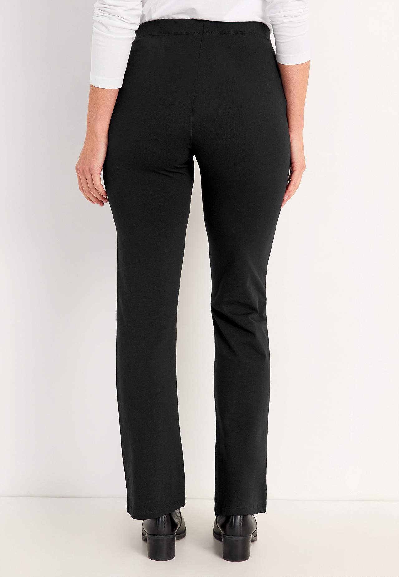 Bootcut jersey legging
