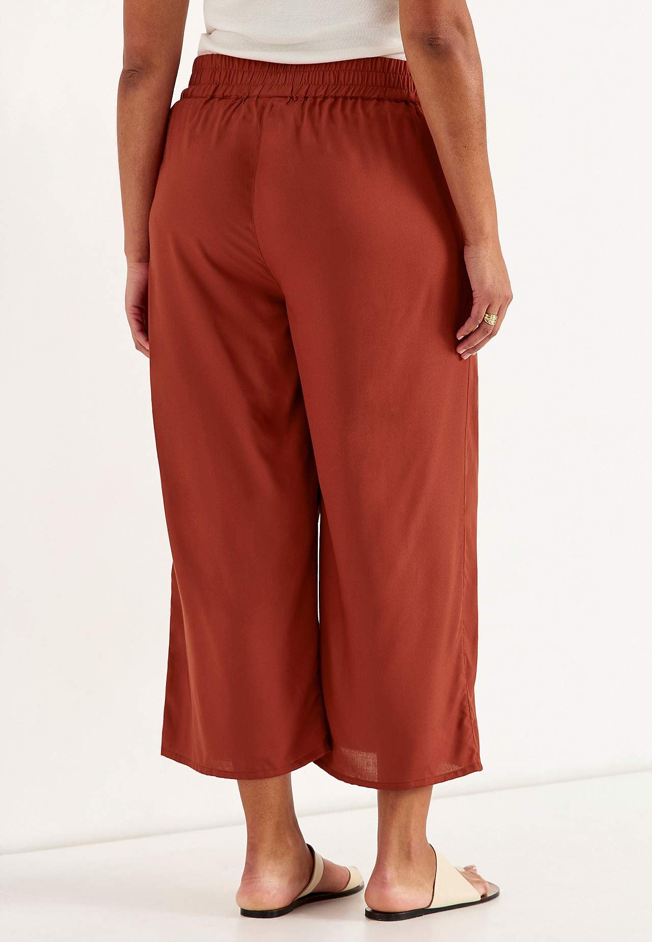 Culotte broek met zakken