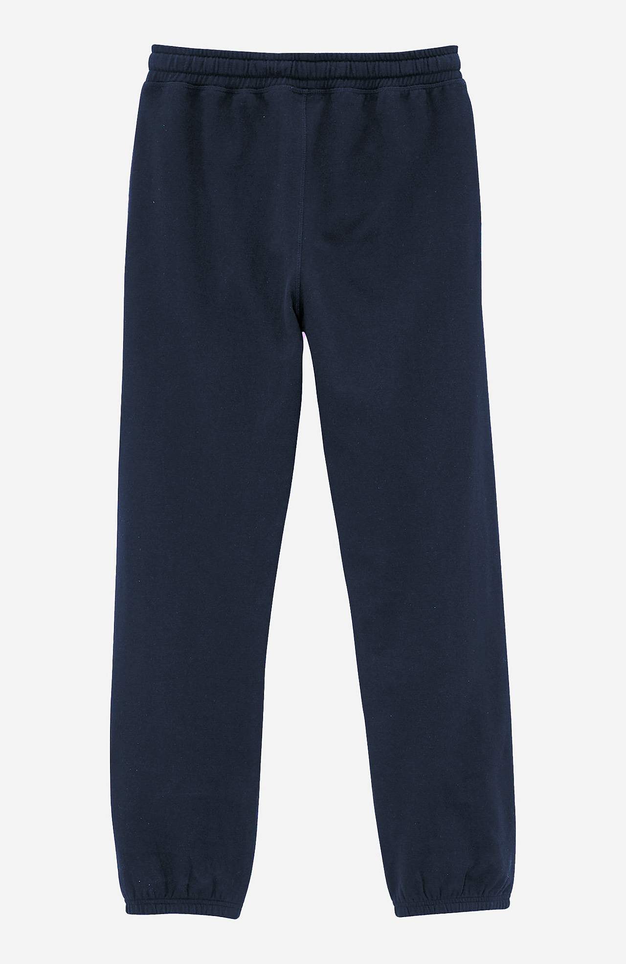 Sweatshirtbroek met elastiek aan de uiteinden van de benen