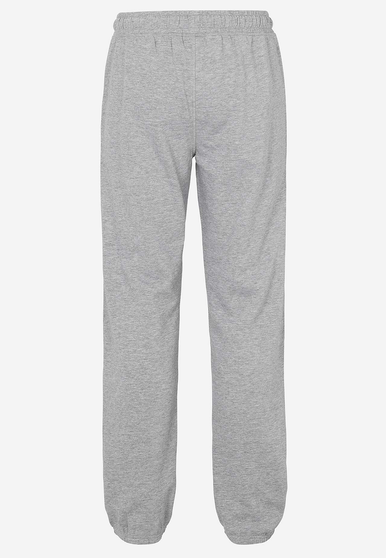 Sweatshirtbroek met elastiek aan de uiteinden van de benen