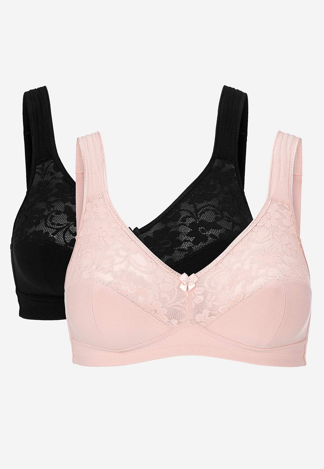 Beugelloze soft-bh Anna Set van 2