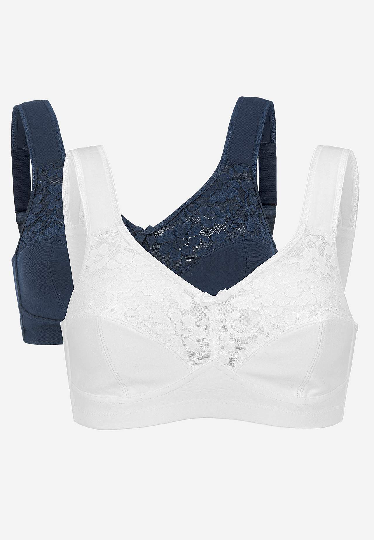 Beugelloze soft-bh Anna Set van 2