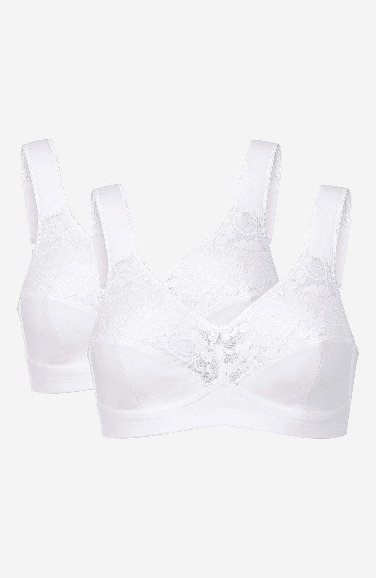 Beugelloze soft-bh Anna Set van 2