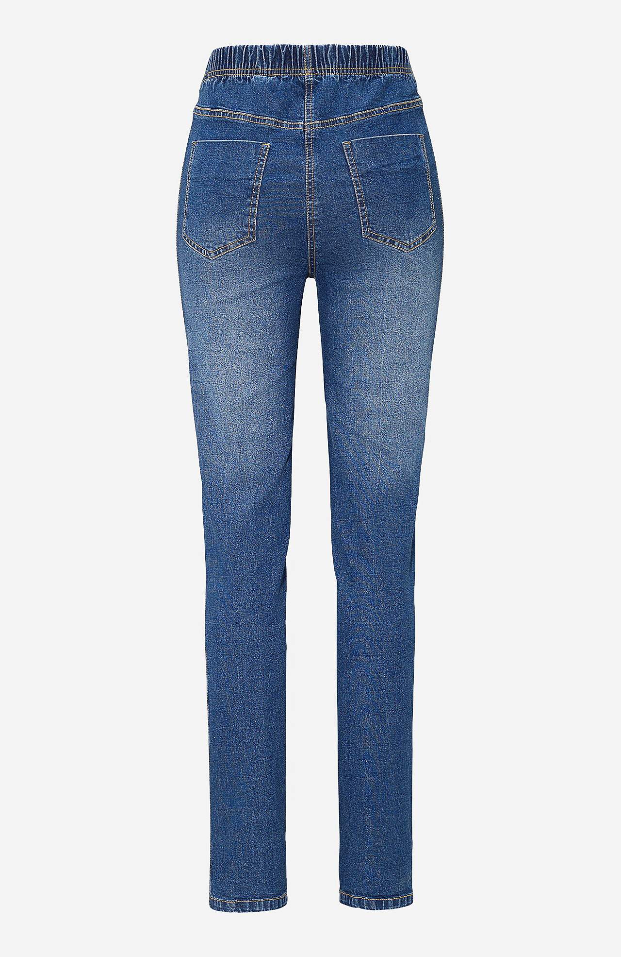 Jegging met skinny broekspijp