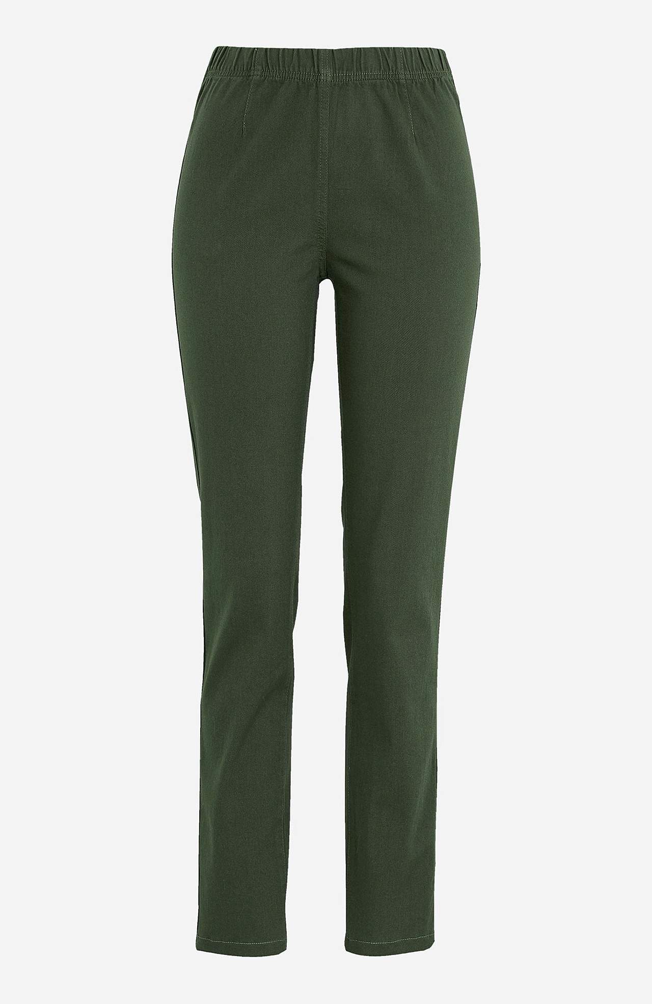 Jegging met skinny broekspijp