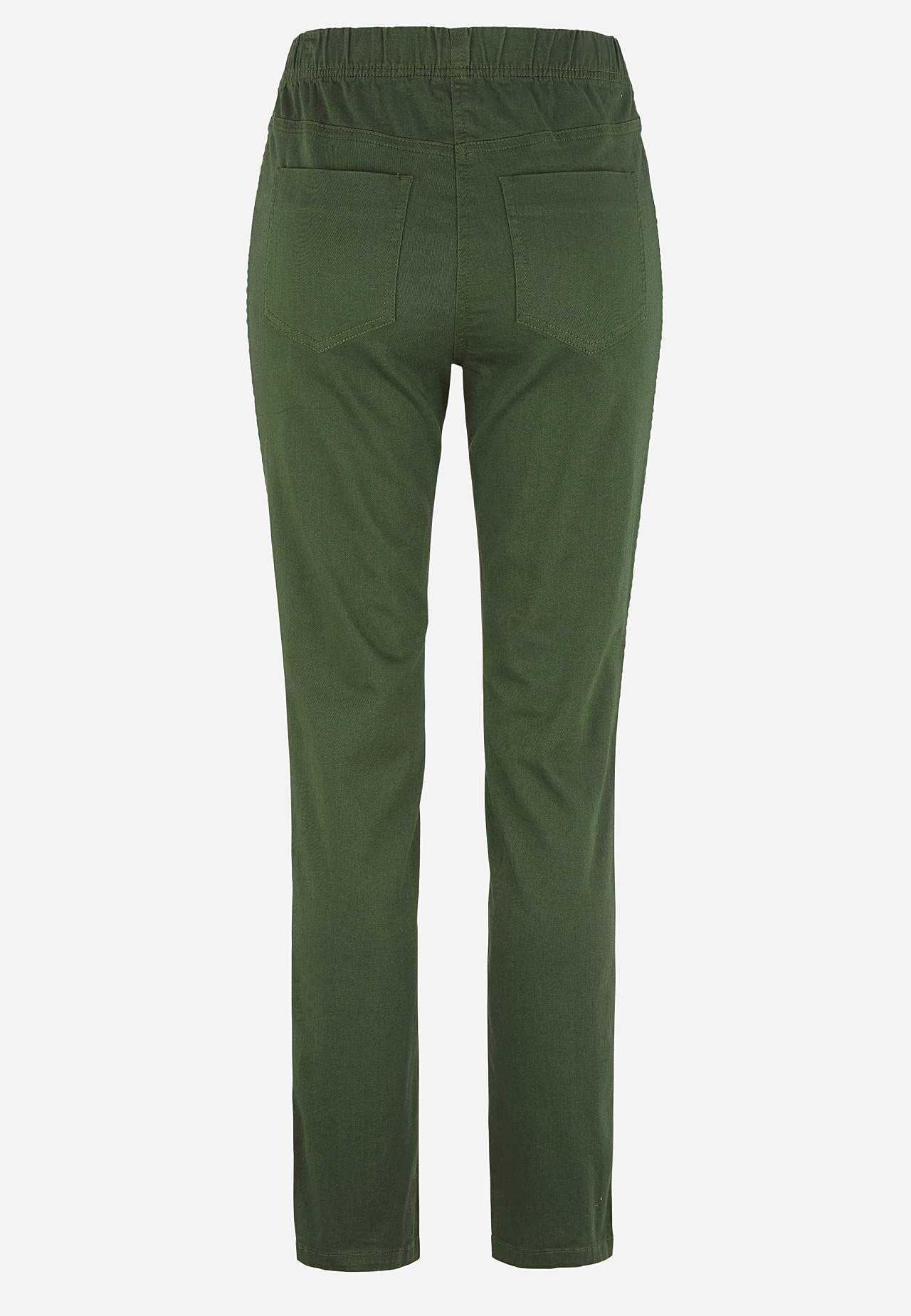 Jegging met skinny broekspijp