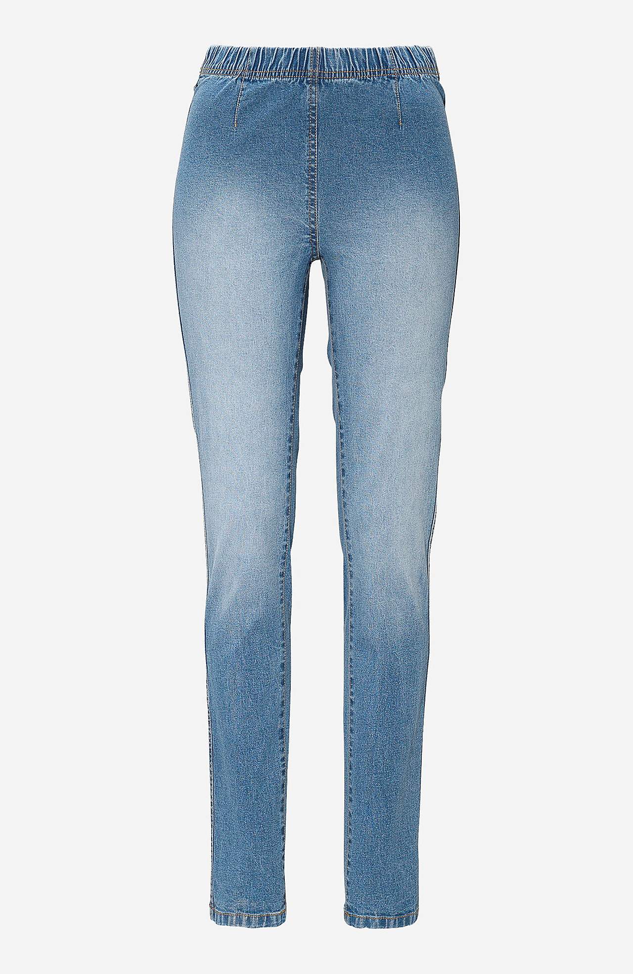 Jegging met skinny broekspijp