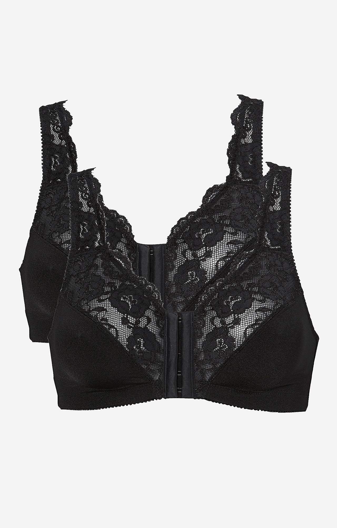 Voorsluiting soft-bh Set van 2