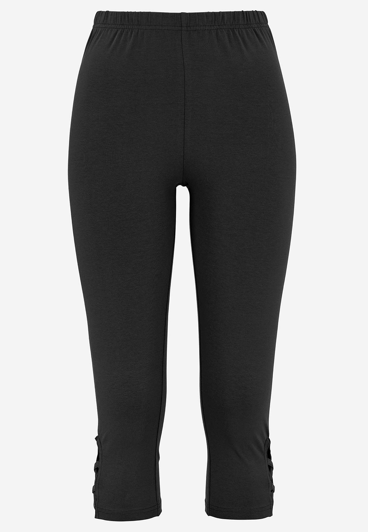 Capri legging met mooie details Set van 2