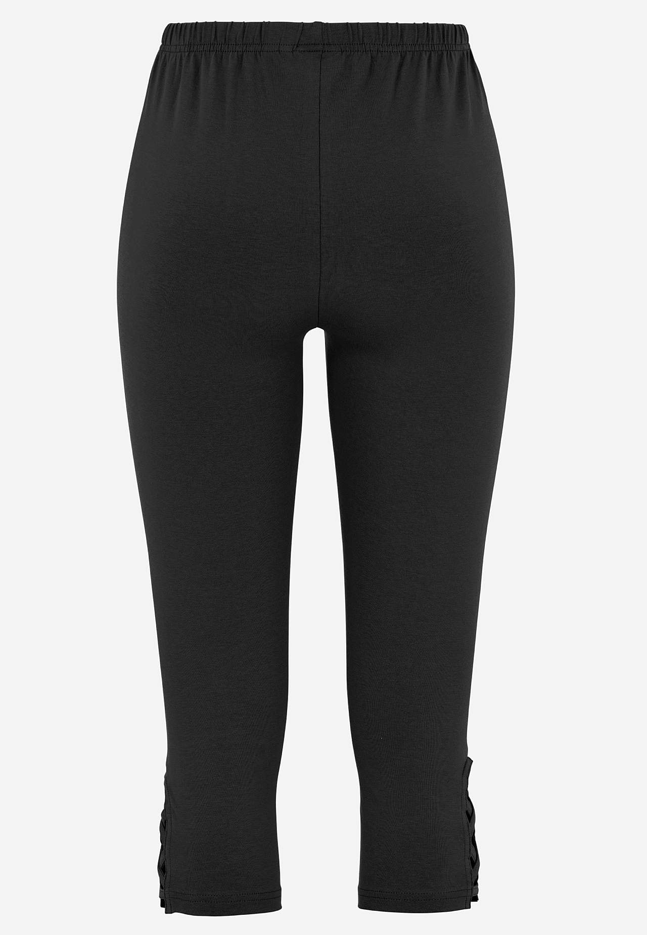 Capri legging met mooie details Set van 2