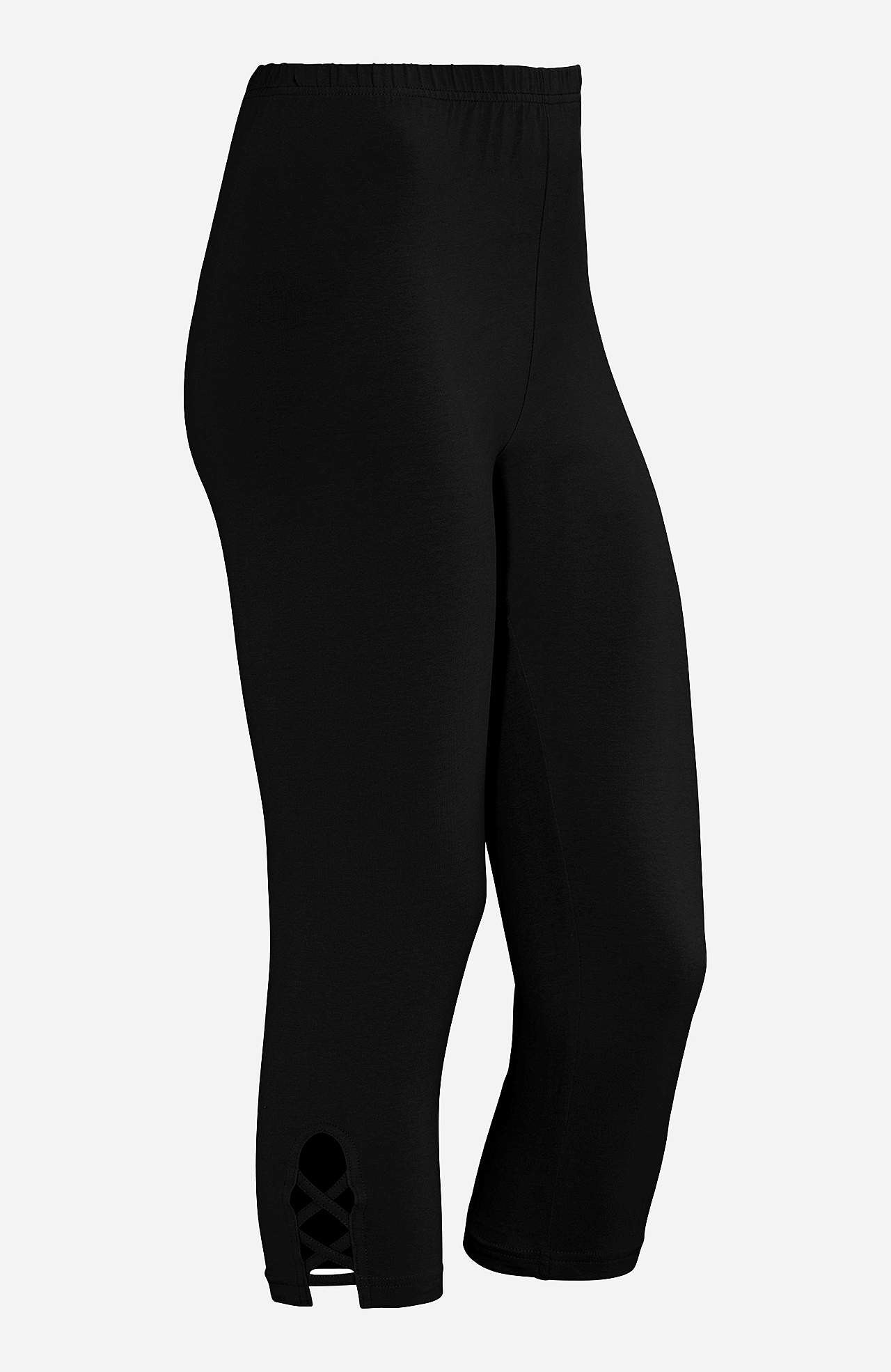 Capri legging met mooie details Set van 2