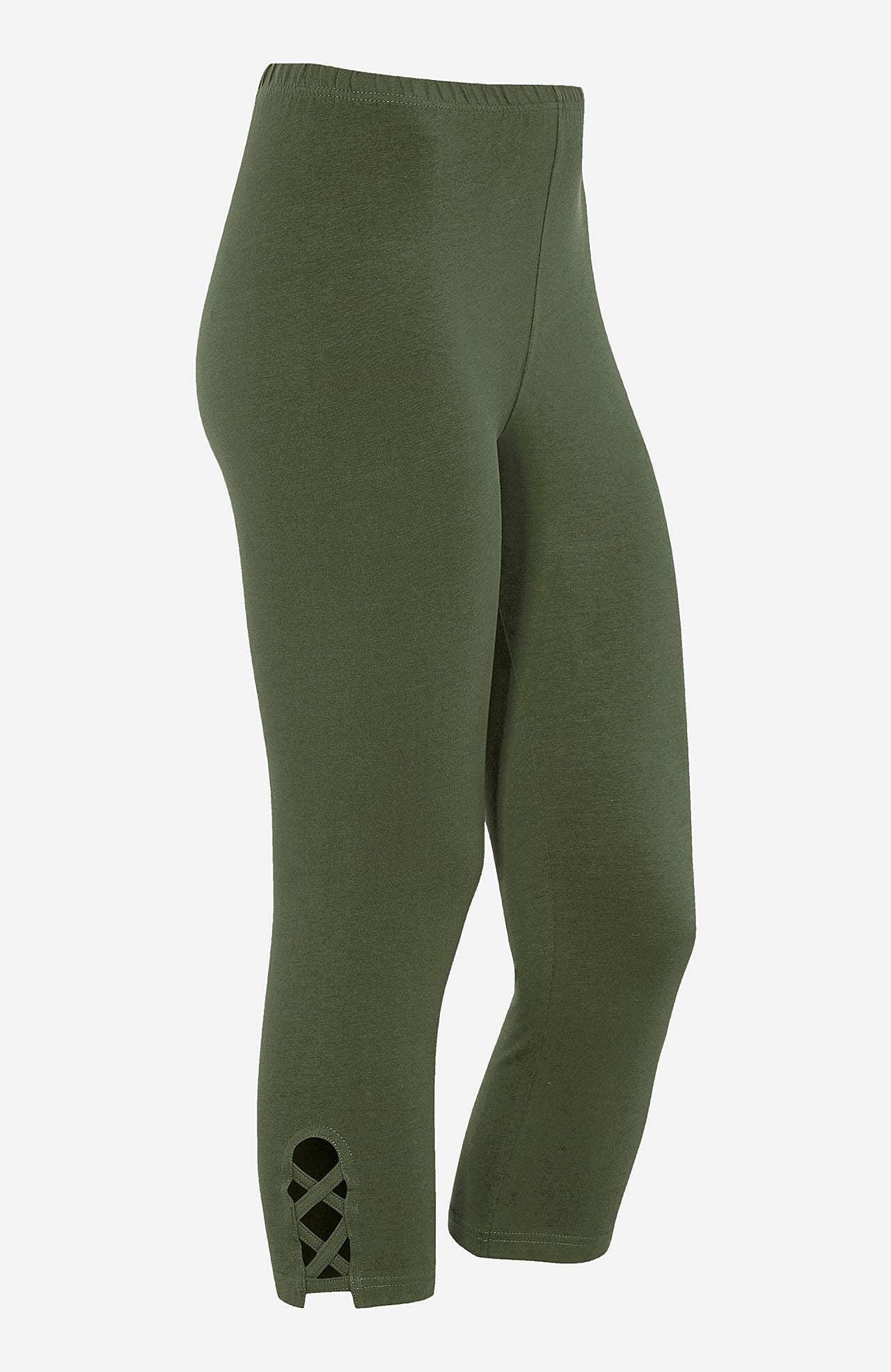 Capri legging met mooie details Set van 2