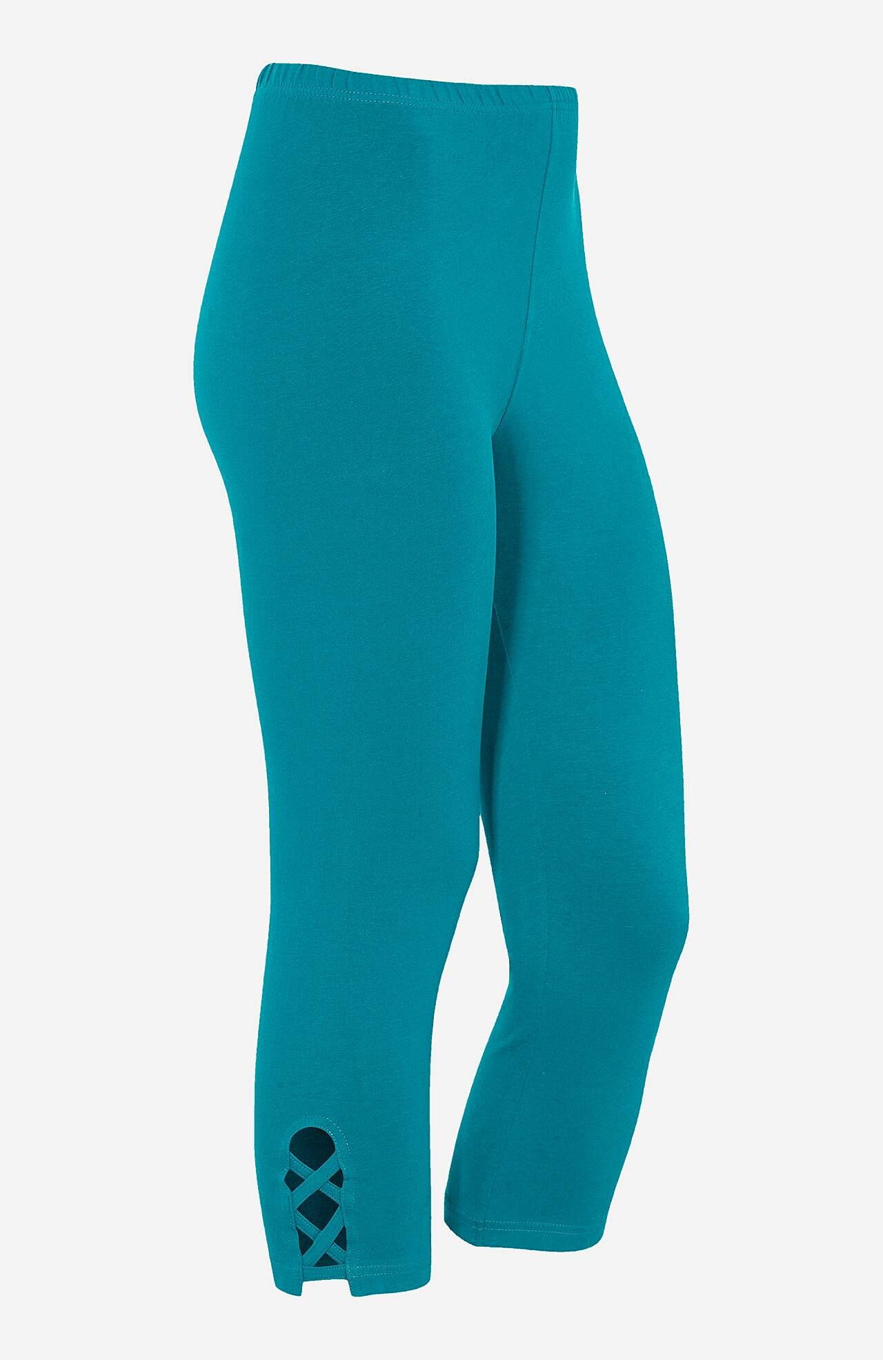 Capri legging met mooie details Set van 2