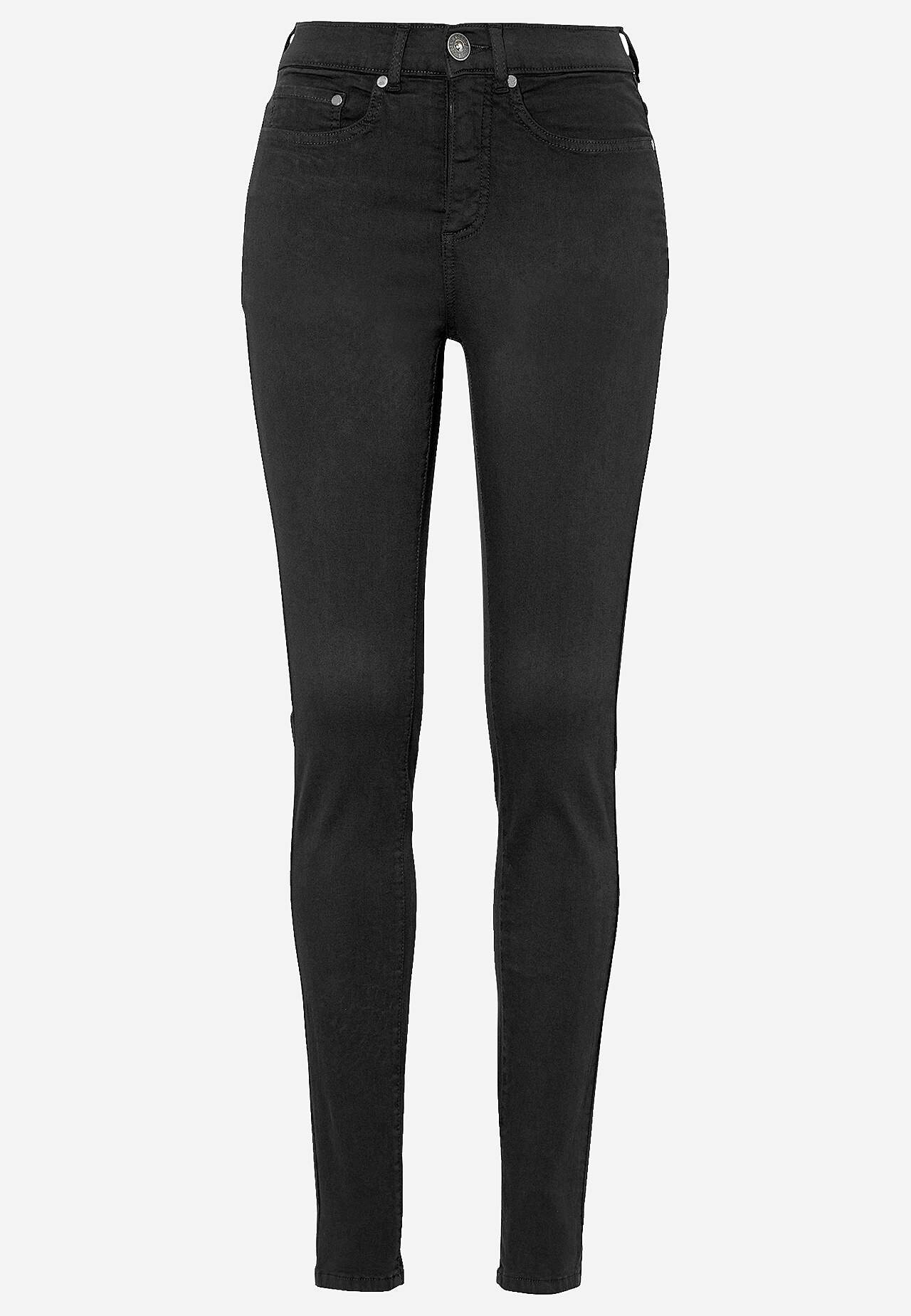 Superstretch jeans van keperstof