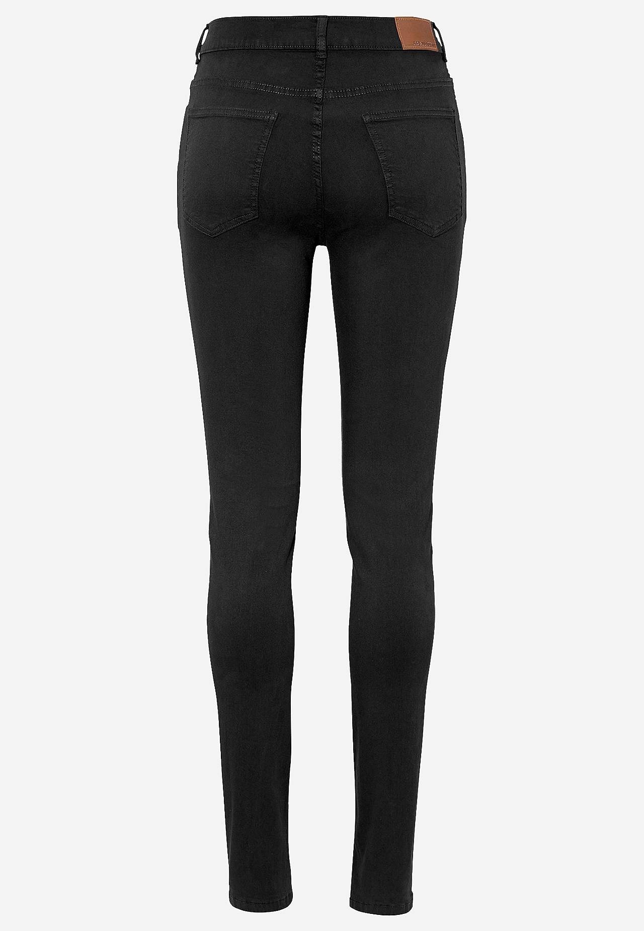 Superstretch jeans van keperstof