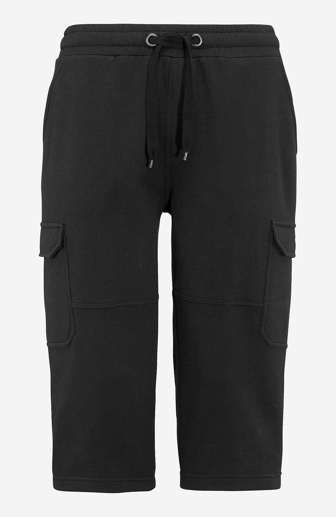 Lange sweatshirt-shorts met cargobroekzakken Smarty