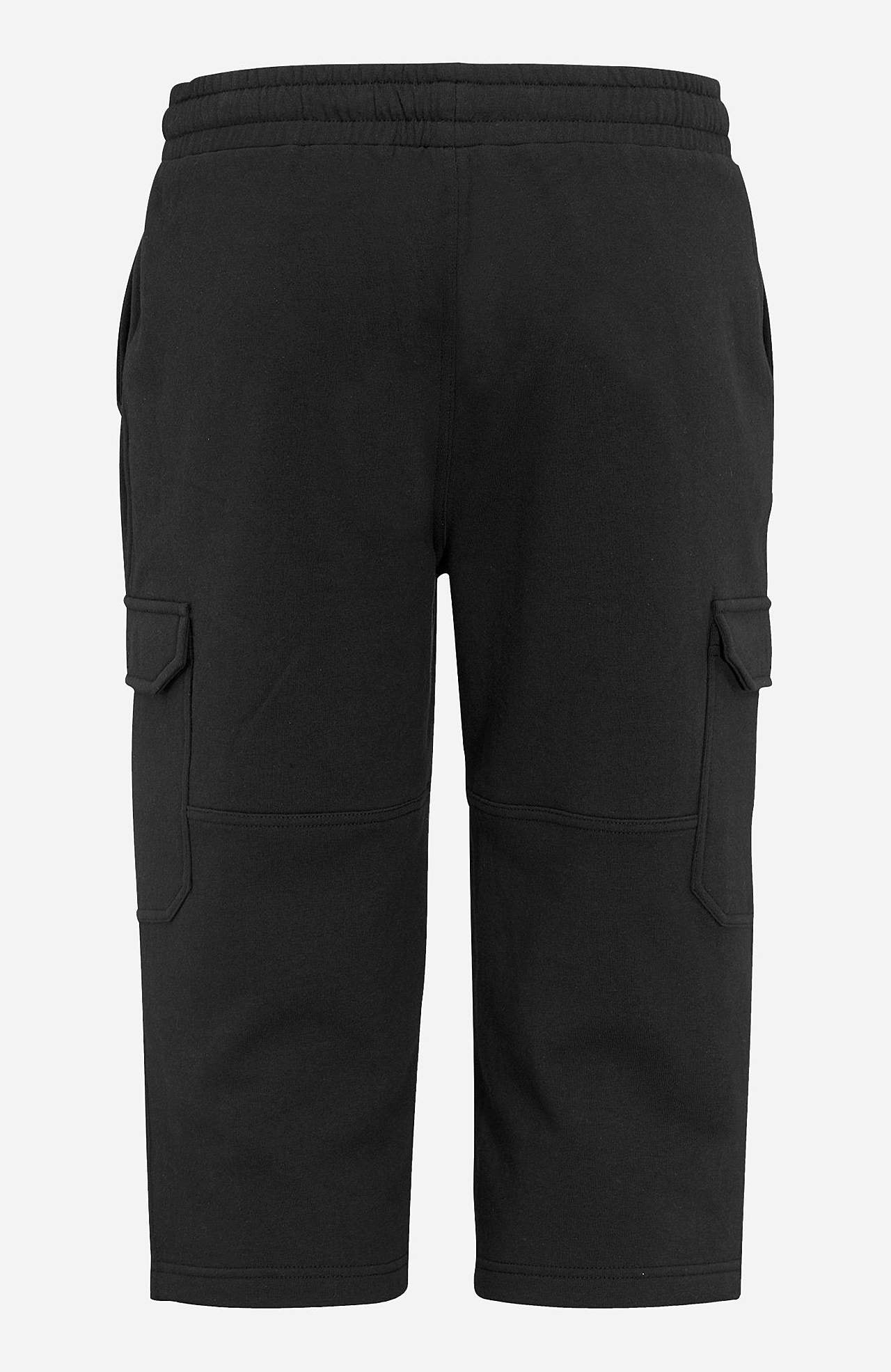 Lange sweatshirt-shorts met cargobroekzakken Smarty