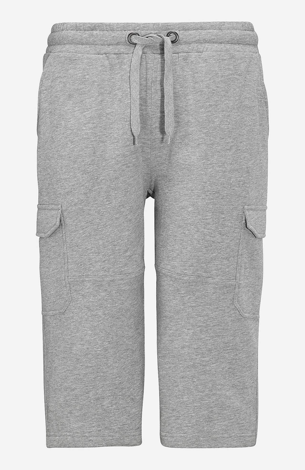 Lange sweatshirt-shorts met cargobroekzakken Smarty