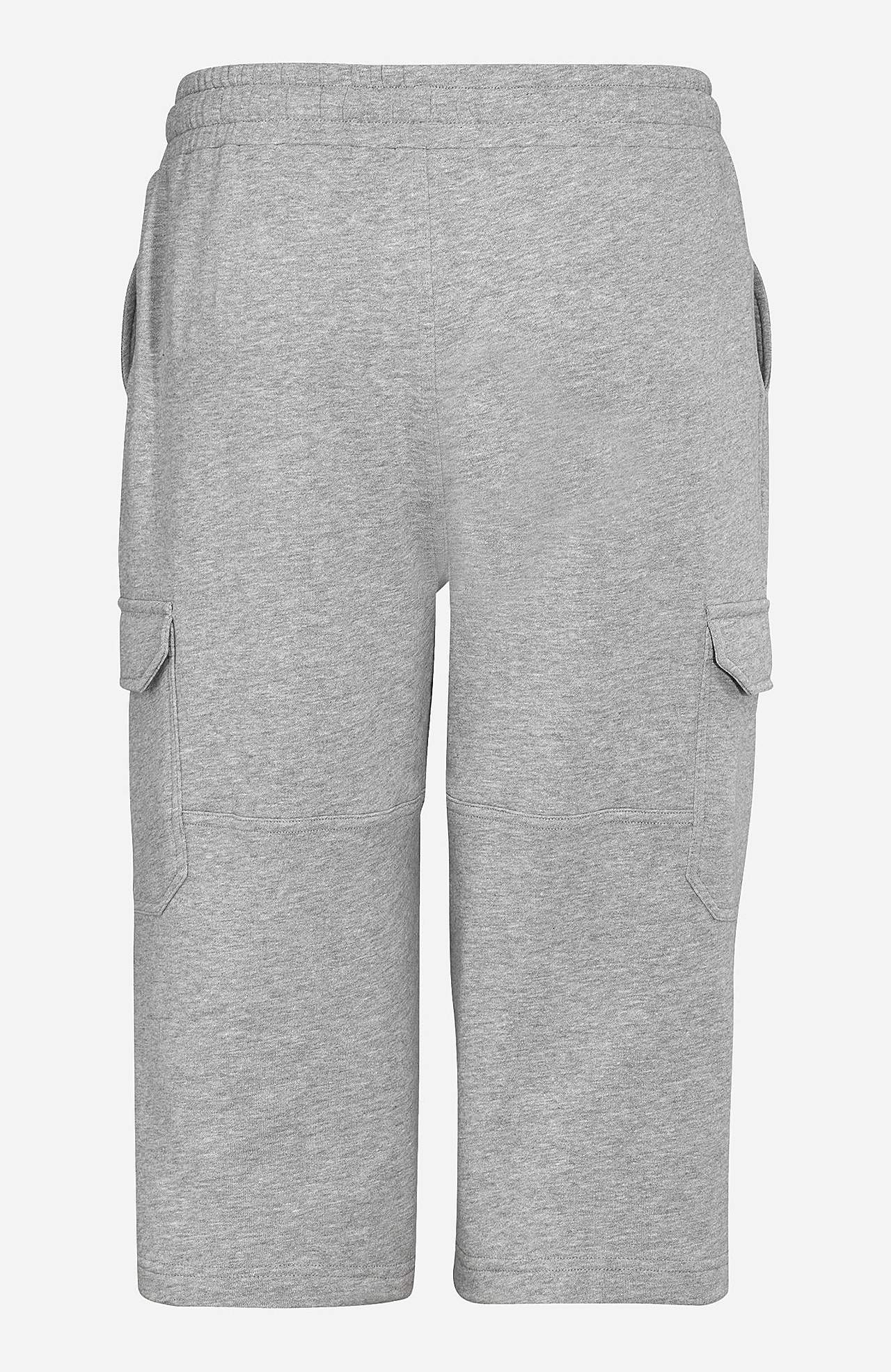 Lange sweatshirt-shorts met cargobroekzakken Smarty