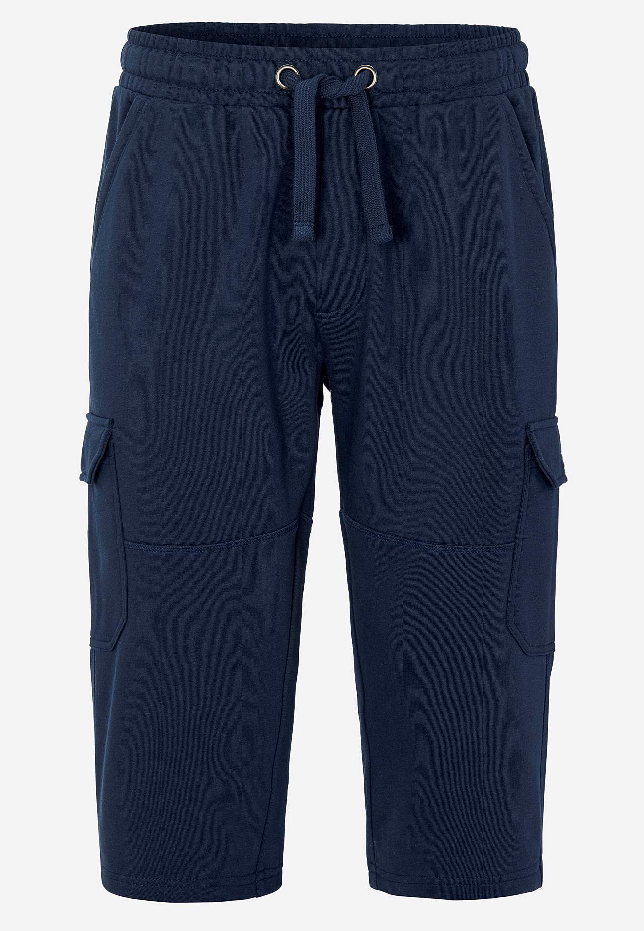Lange sweatshirt-shorts met cargobroekzakken Smarty