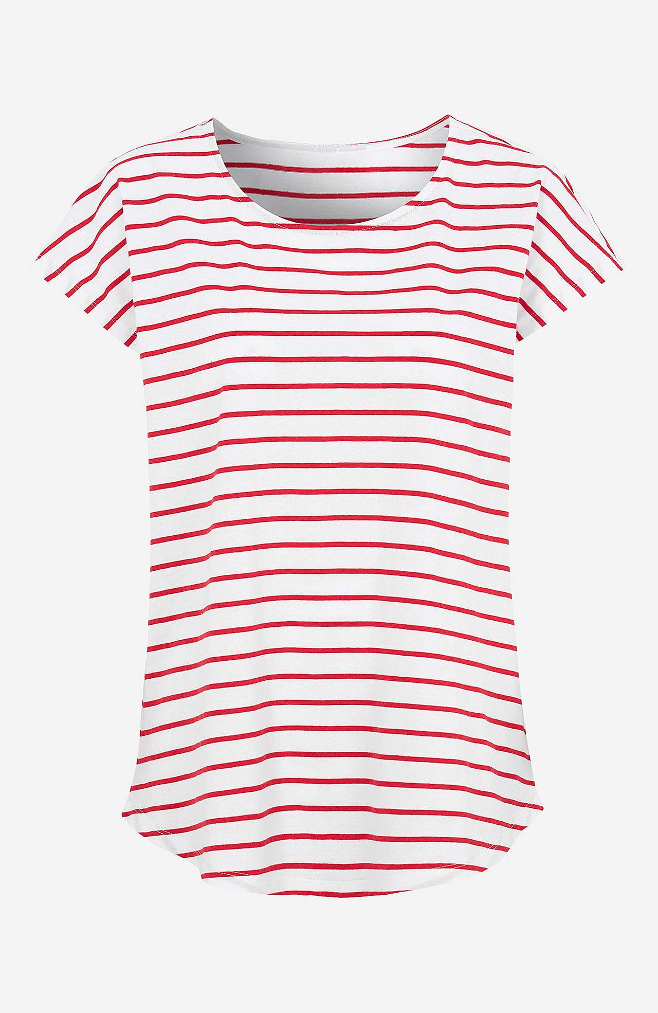 Jersey-topjes met kapmouwen Set van 2