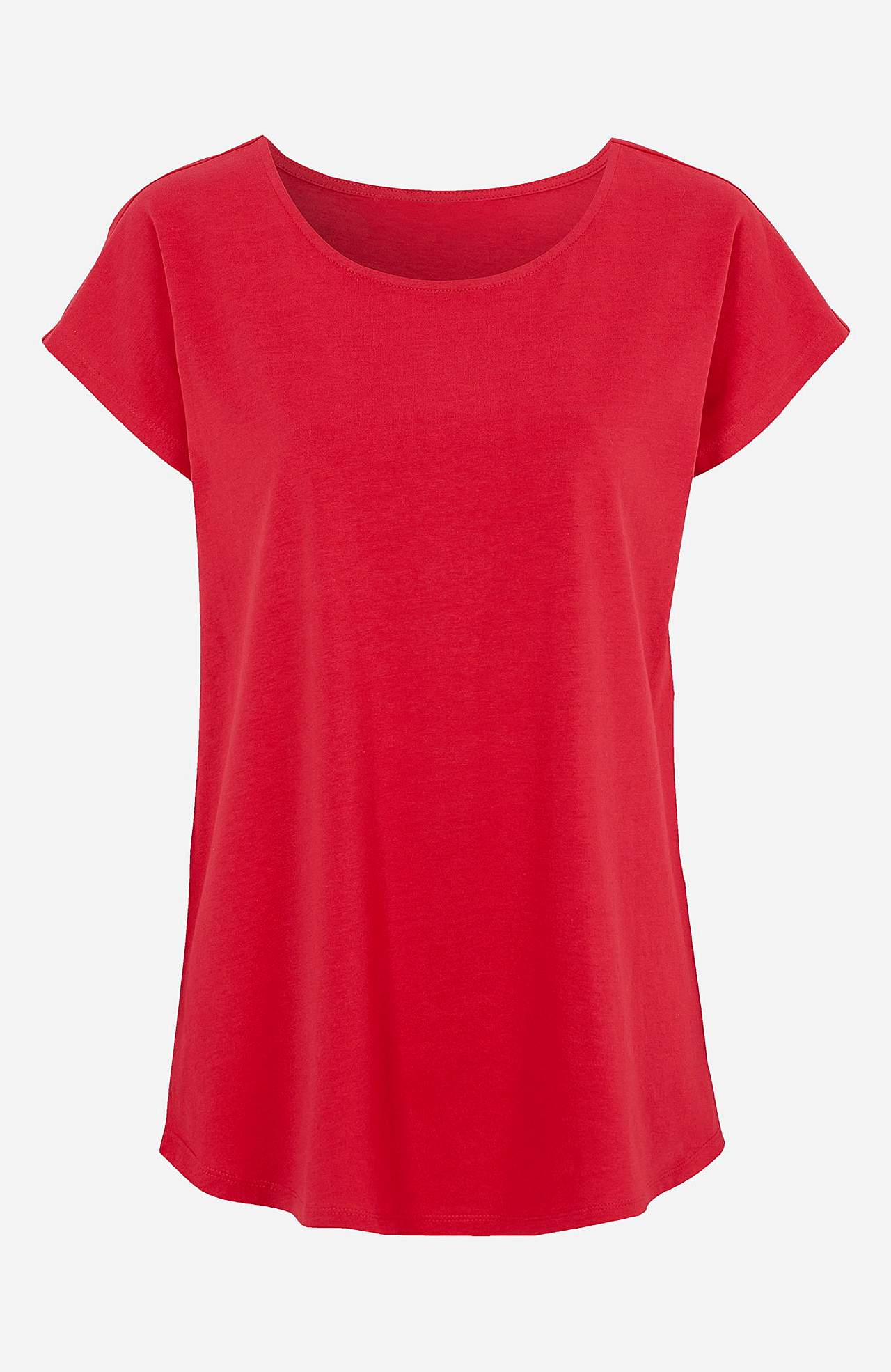 Jersey-topjes met kapmouwen Set van 2