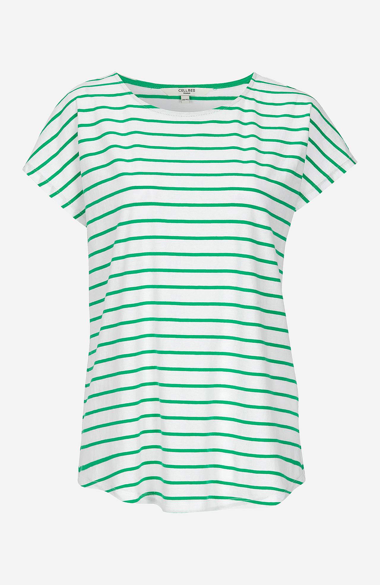 Jersey-topjes met kapmouwen Set van 2