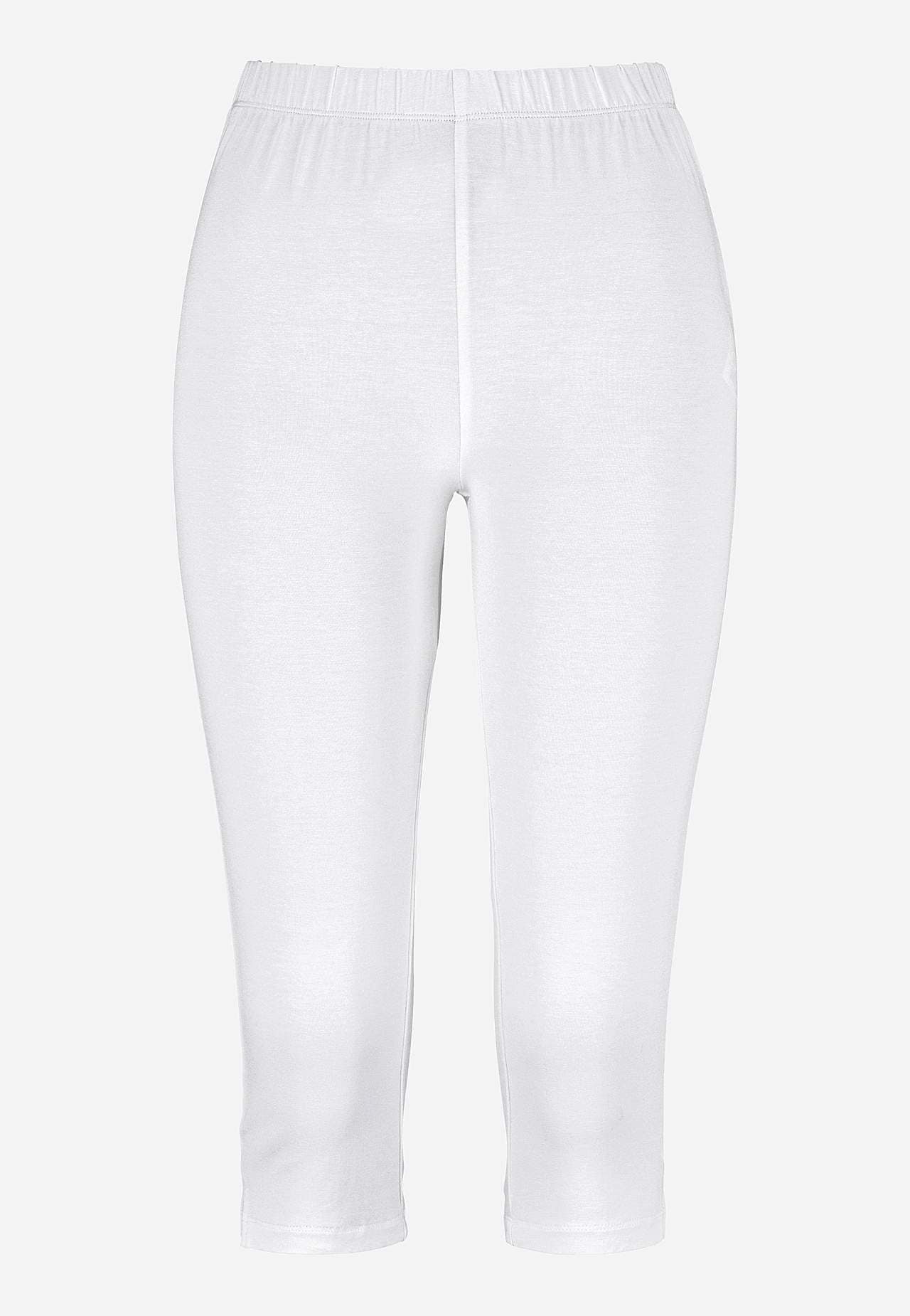 Capri legging met splits aan de zijkant