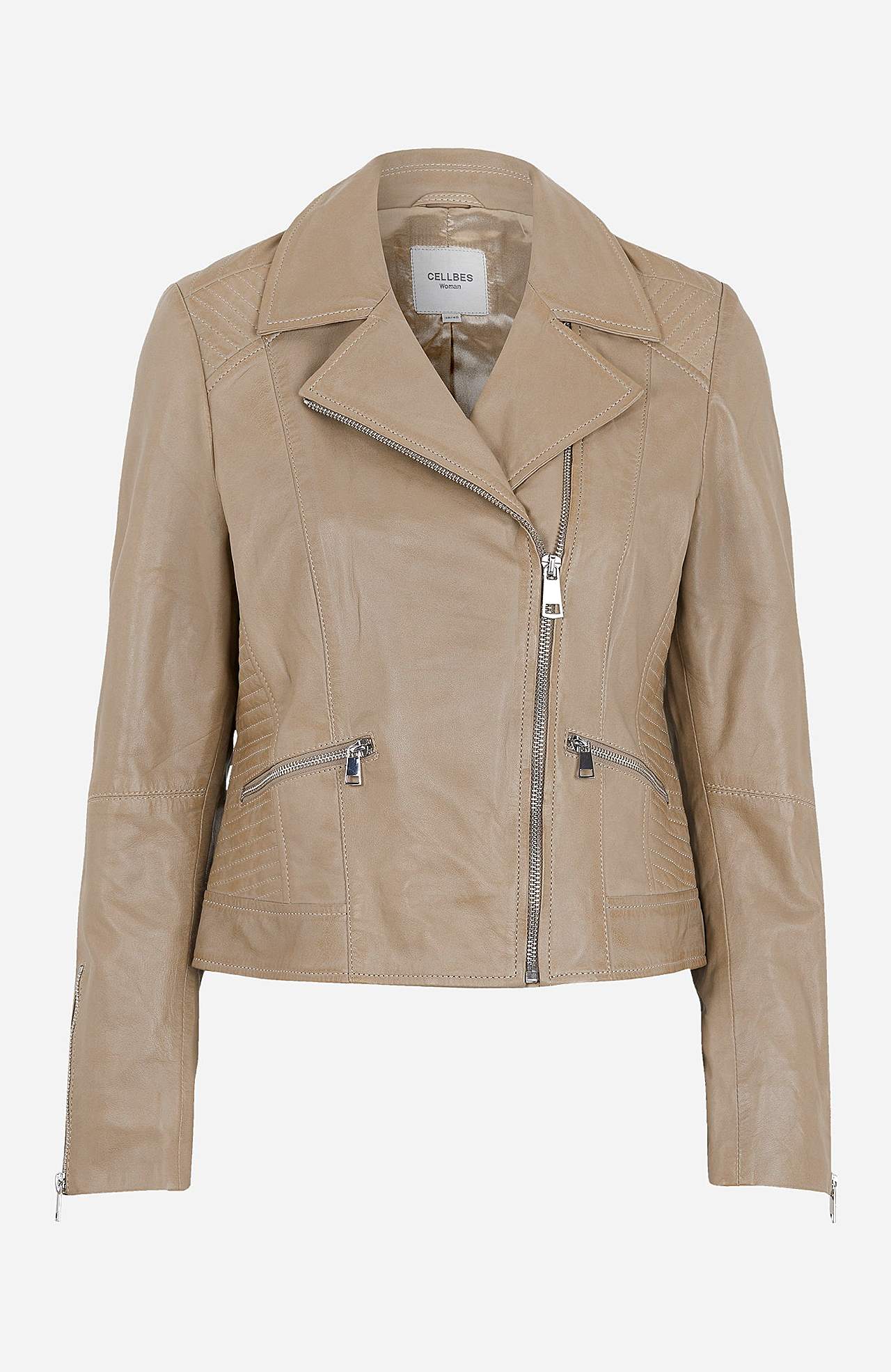 Leren jack MC-model