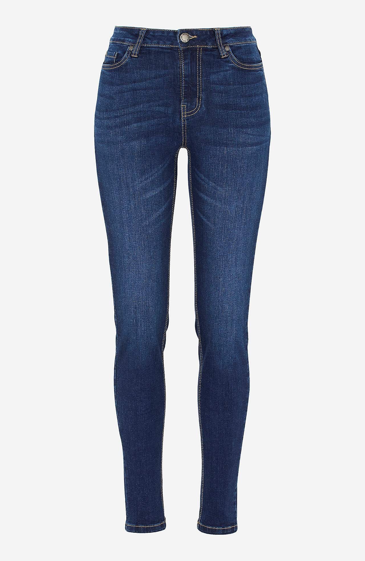 Spijkerbroek van superstretch denim