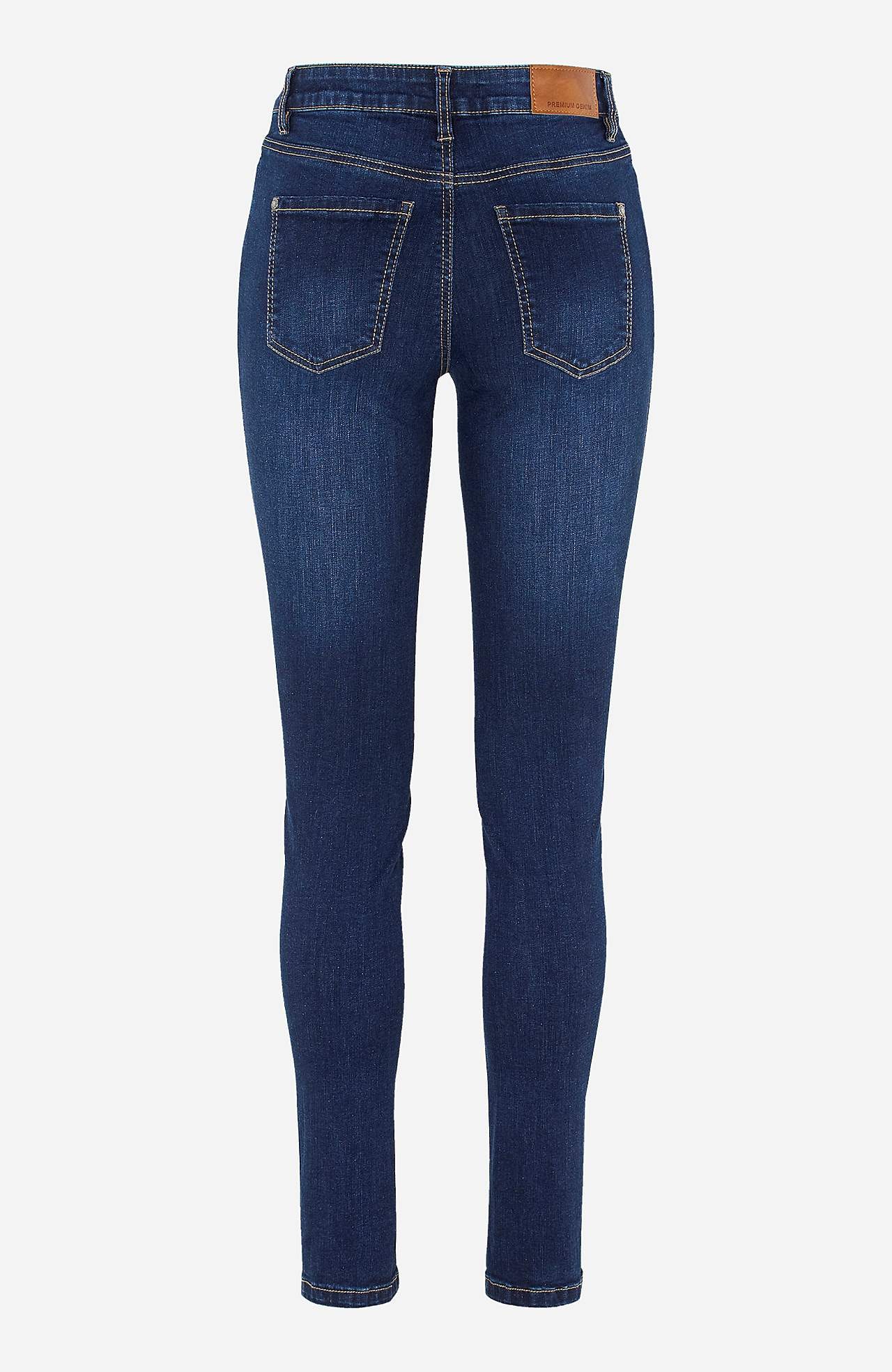 Spijkerbroek van superstretch denim