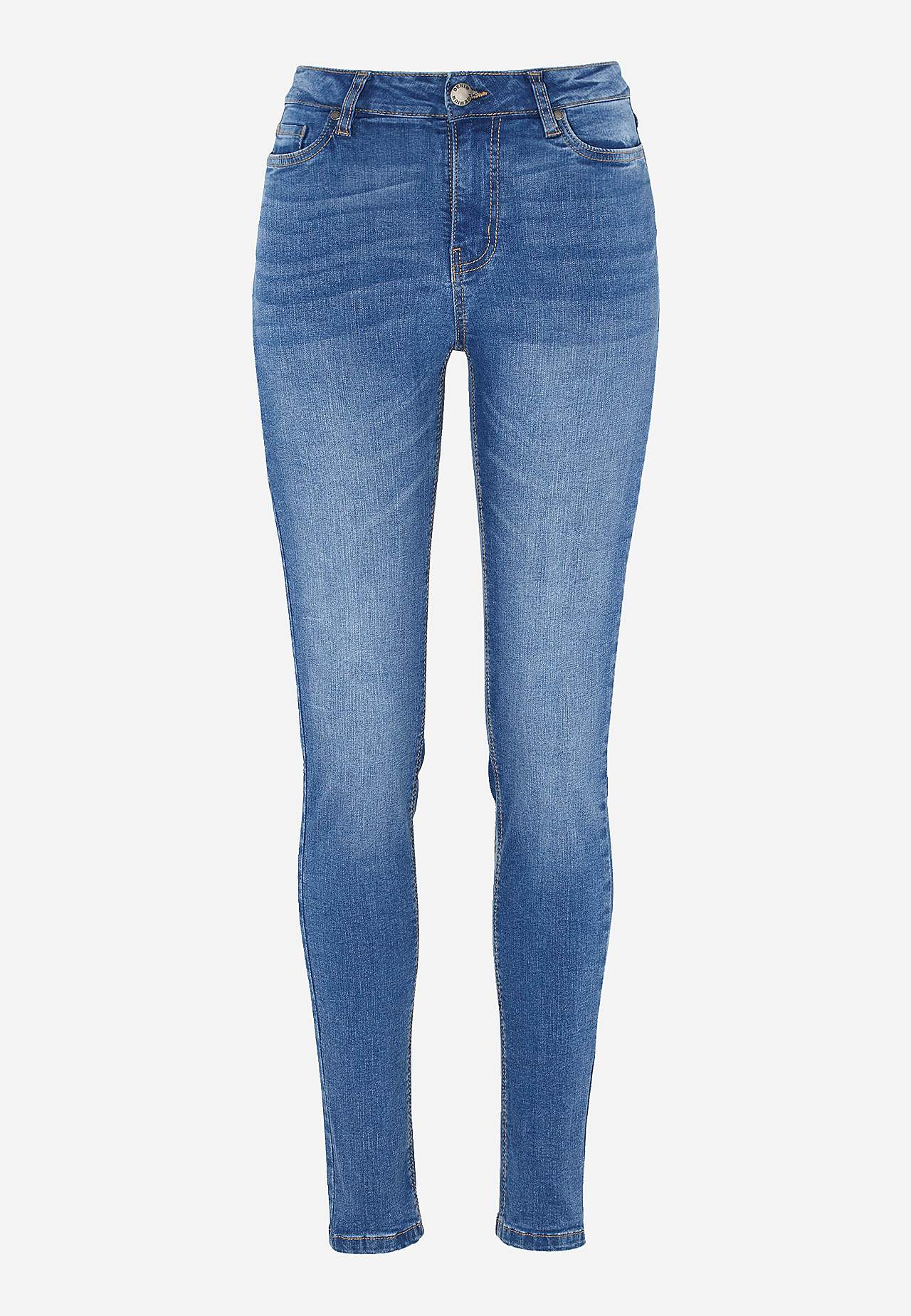 Spijkerbroek van superstretch denim