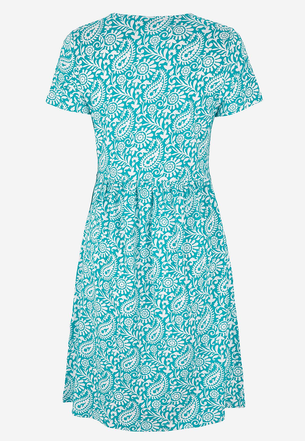 Jerseyjurk met korte mouwen met zakken