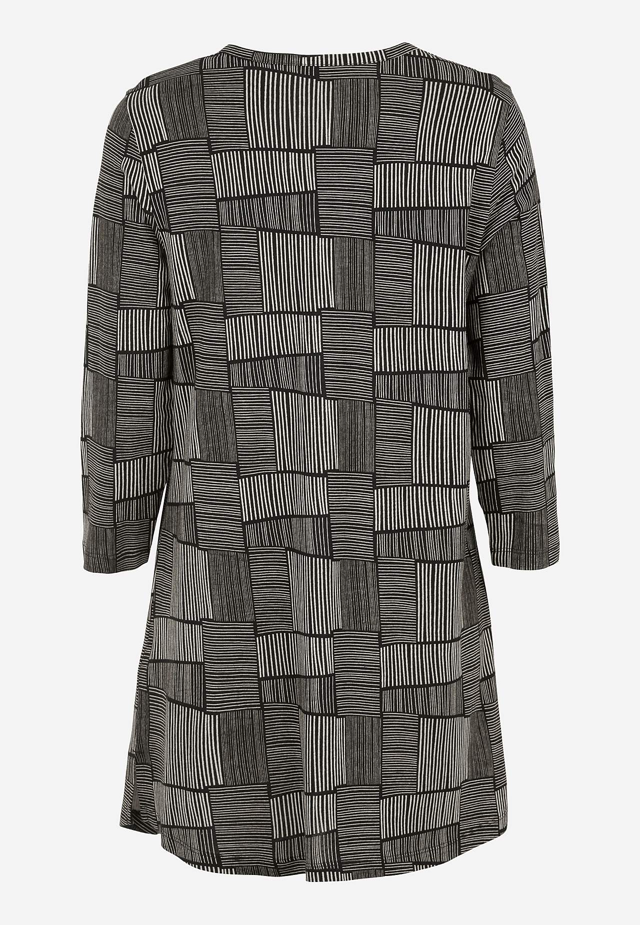 Jersey tuniek met v-halslijn