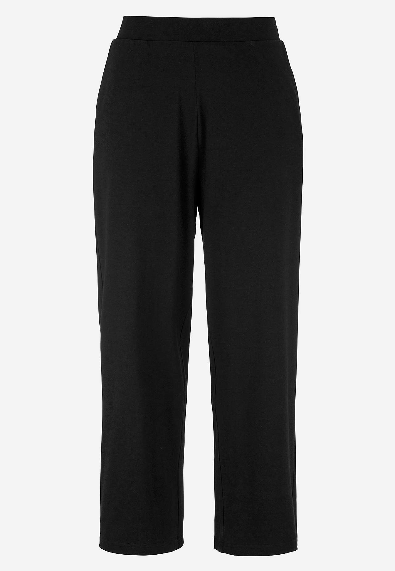 Jersey broek van zachte katoen en modal mix