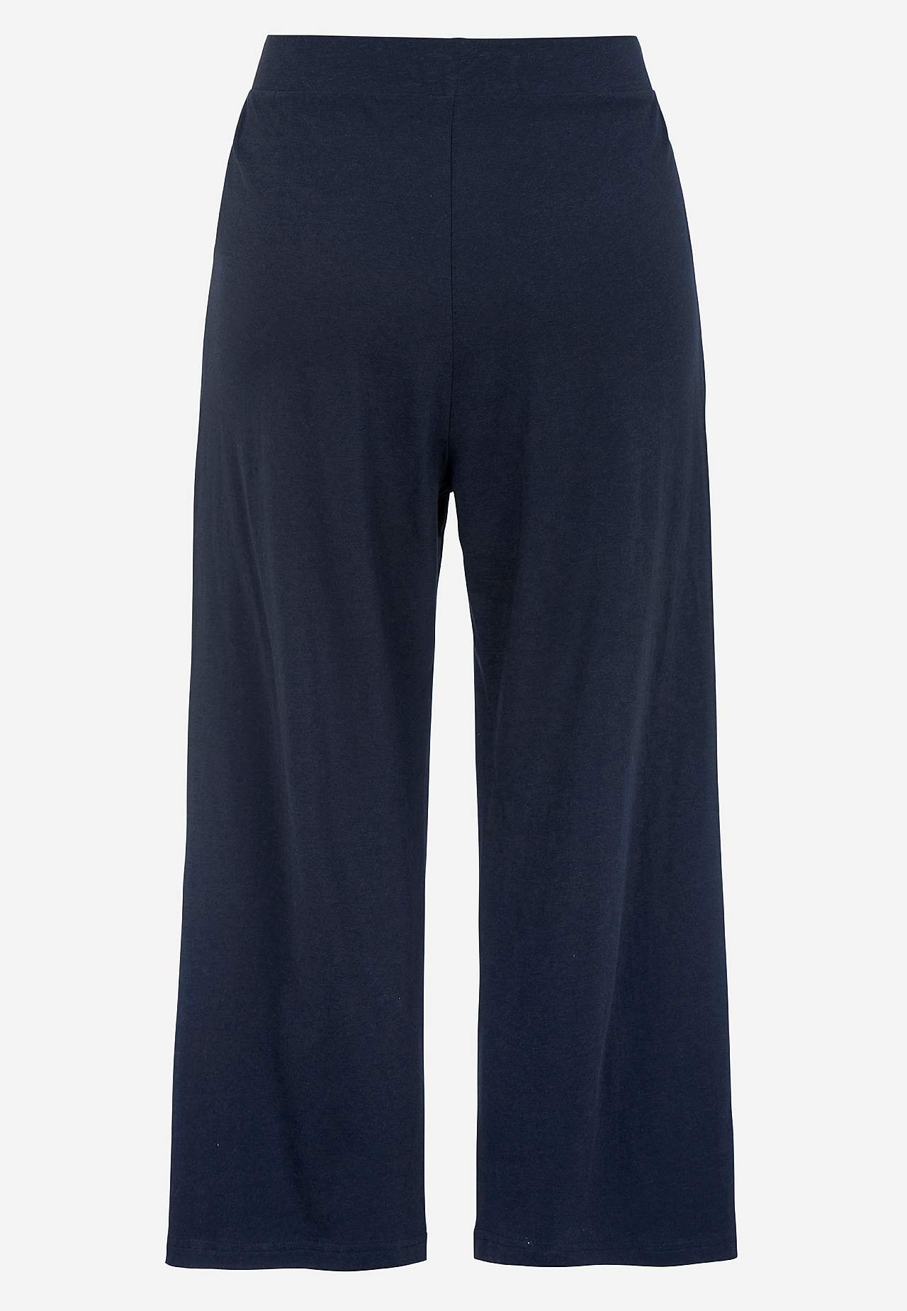 Jersey broek van zachte katoen en modal mix