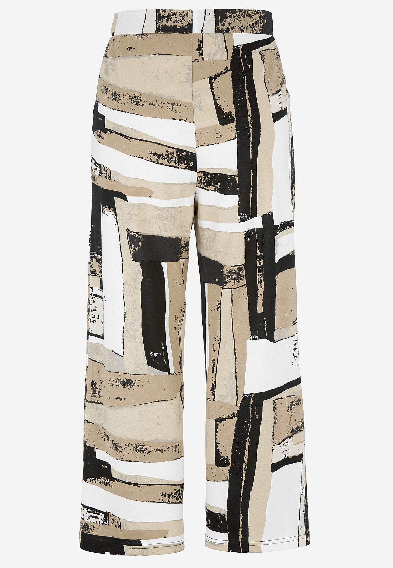 Jersey broek van zachte katoen en modal mix